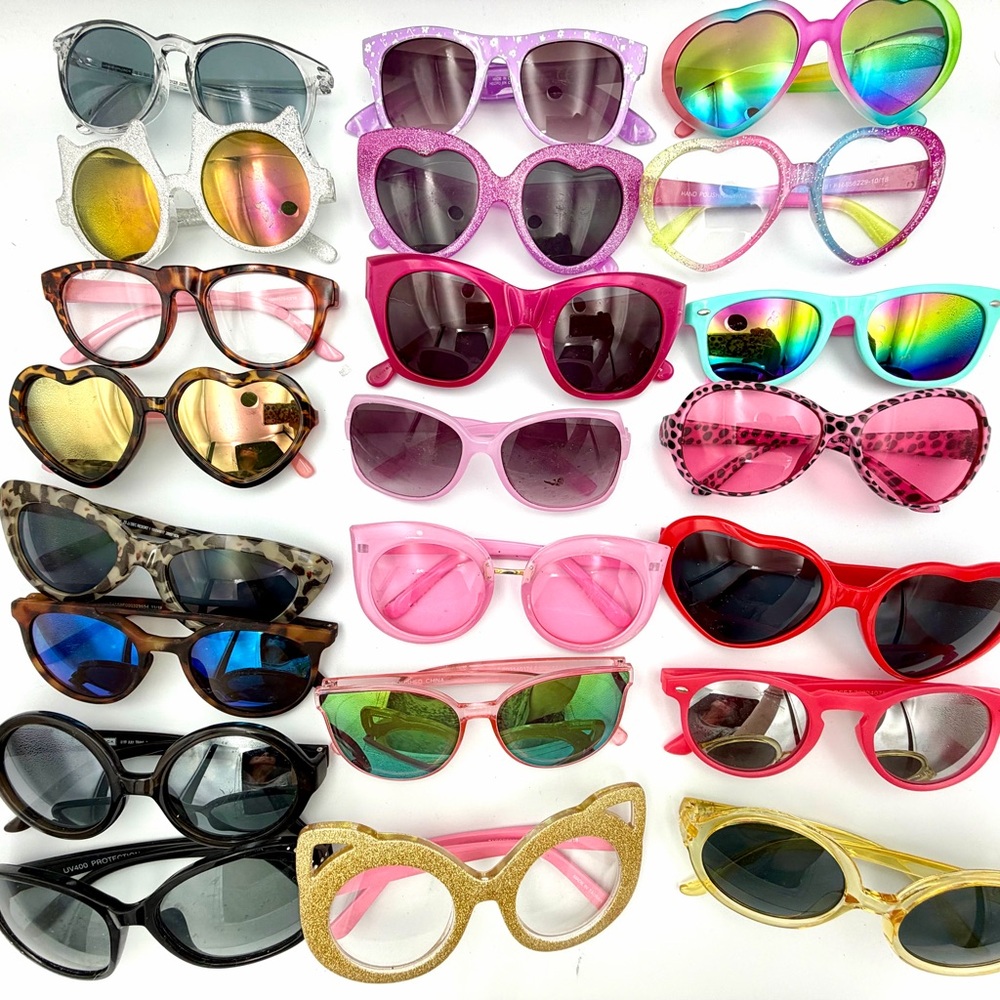 Colorful Assorted Sunglasses Collection
